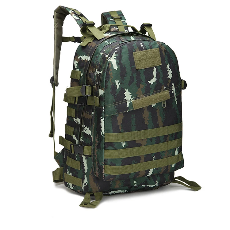 Mydays Outdoor Multifunction Waterproof Portable Molle Water Bottle Storage Outdoor Camping Tactical Leisure Backpack with Strap