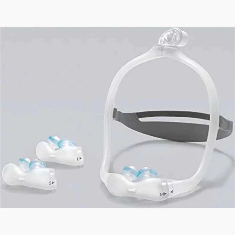  1 шт. DreamWear CPAP подушки для носа Сменные гелевые с головным убором и средней оправой в комплекте S M