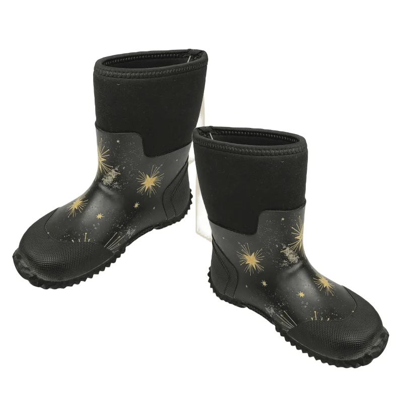 2023 Kids Rain Boot Manufacturer Best Quality Outdoor Rubber Baby Wellies Rain Gum Boots for Child