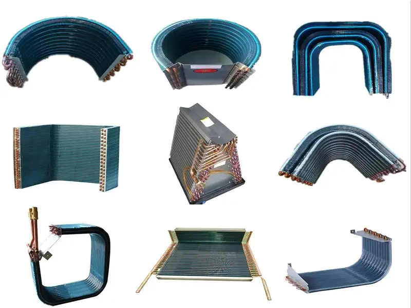 L Shaped Copper Evaporator Coil for Air-conditioning Spare Parts Vyparnik Tepelneho Cerpadla