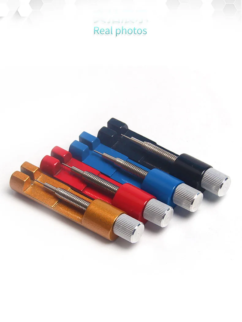 Manufacturer Hardware Direct Selling Metal Adjustable Height Watch Repair Tool Kit Set Tape Remover Watch Band Strap Repair Tool