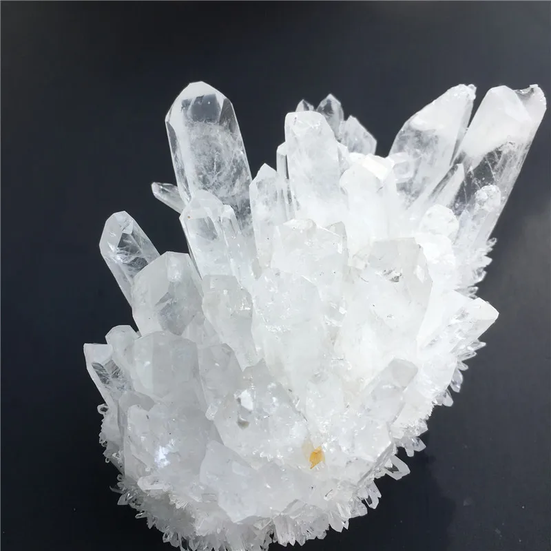 Wholesale natural beautiful irregularly Large White crystal cluster clear quartz healing