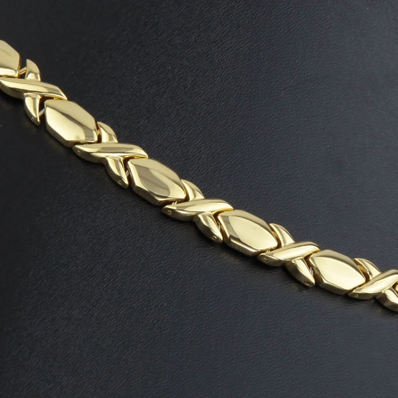 Unique fashion 5 in 1bio energy health titanium germanium necklace