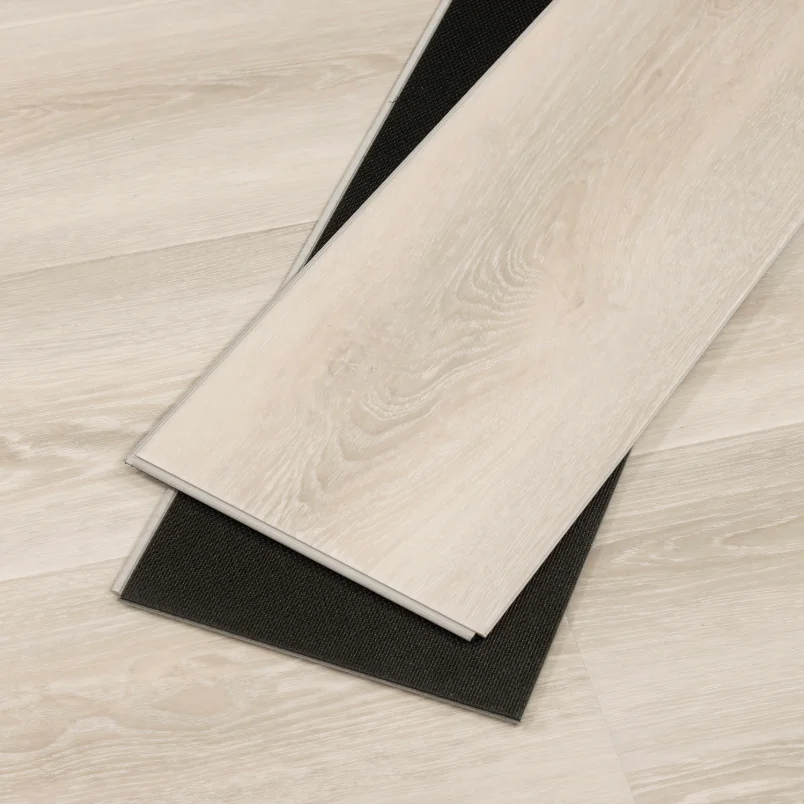 6mm White Oak Acoustic Underlayment SPC Click Floor Luxury DIY EIR 20mil wear layer SPC flooring