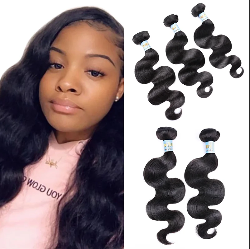 Ruolanni, лучшая продажа волос, глубокая волна тела, малазийские Человеческие волосы Remy, настоящие волосы для наращивания