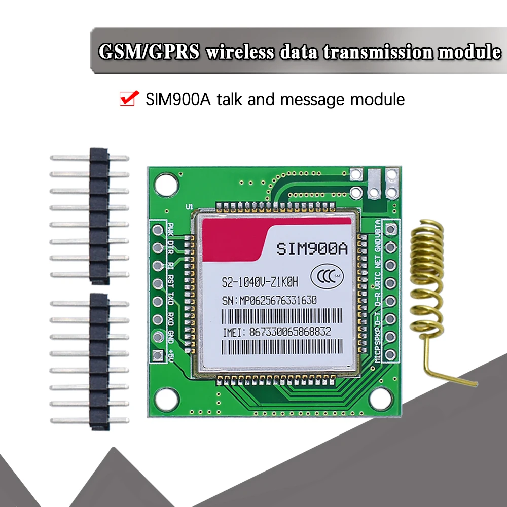 Мини-модуль GPRS GSM SIM900A беспроводной модуль расширения антенна проверенная во всем мире для SIM800L A6 A7