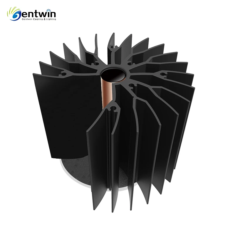 
LED Cooler Heat sink 450/550 Diameter 99/98mm h125mm Ultra silent 