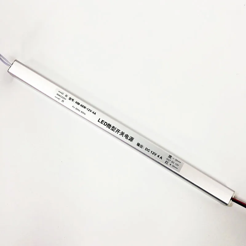 
Good quality 12V 4A 48W slim constant voltage LED power supply for LED strip light ultrathin advertising light box 