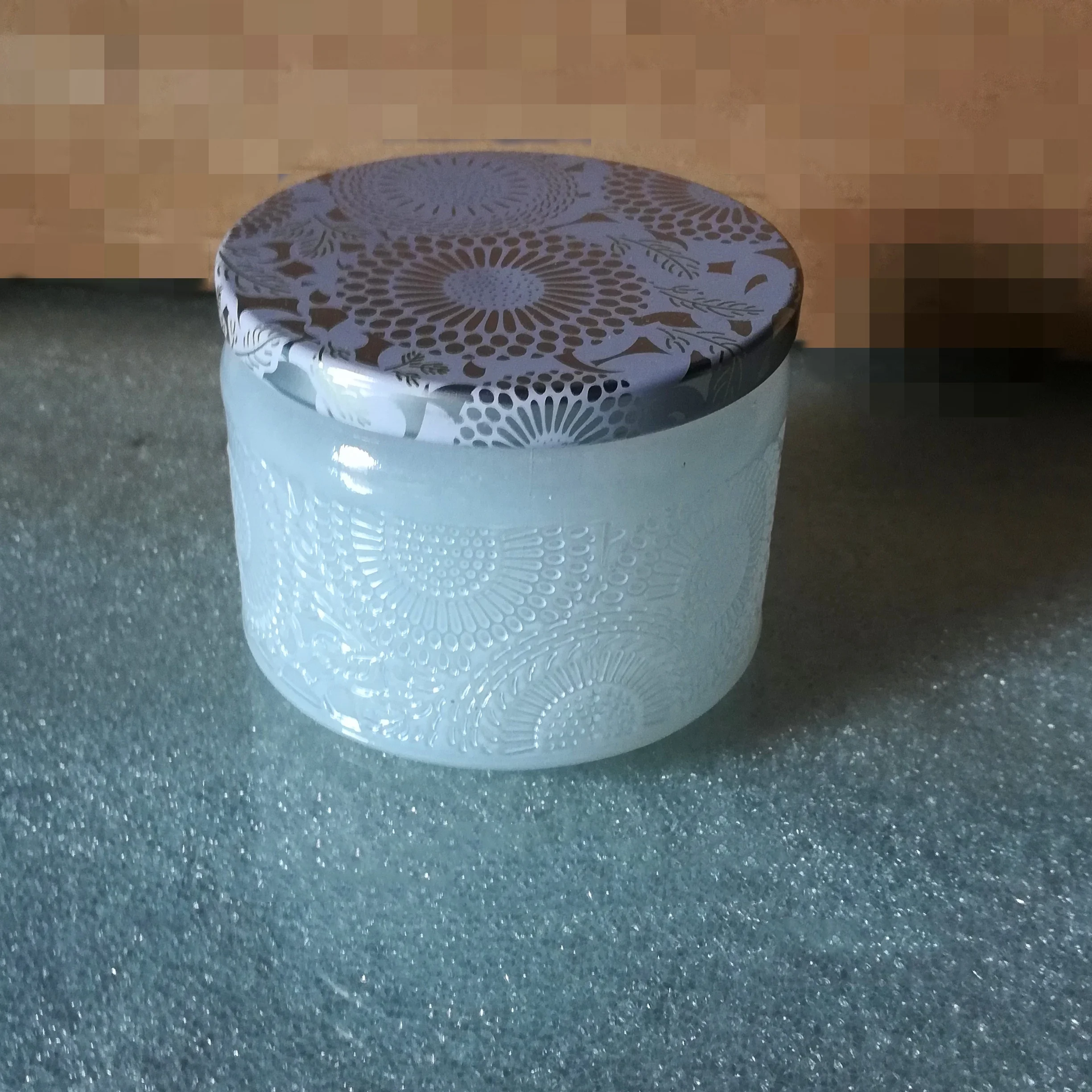 
Wholesale Frosted Glass Jars With Lids For Candles 