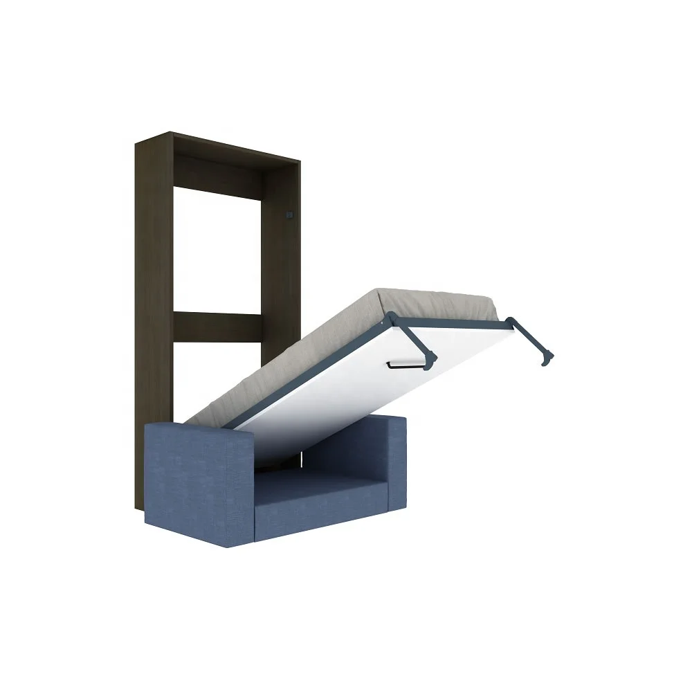 
XVSF90 Factory Wholesale High Quality Metal Morderm Single Folding Bed Sofa Wall Bed 