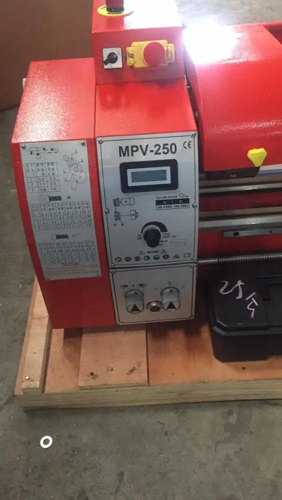 2022 WMTCNC MPV250 Combo Lathe/Drill/Mill Multi-function for Metalworking