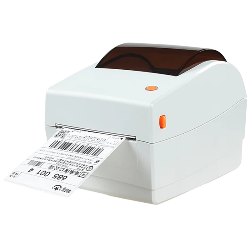 High performance  120mm label  Thermal Printer  Bt/USB IOS android  window Two paper loading modes labels maker for Ship TP403