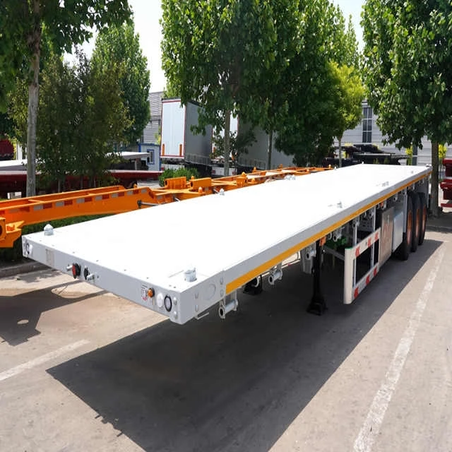 PriceHeavy truck Direct Factory Automated production 3axles flatbed trailer semi Special Auto car carrier semi trailer Lowbed TP