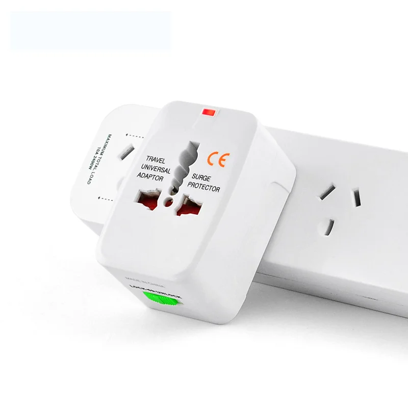 Single USB Charger universal electrical Charger Travel smart 3 Pin power plug adapters Travel Adaptor