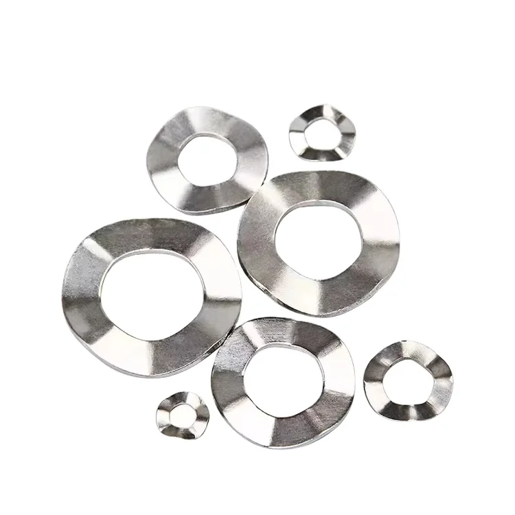 High Quality Customized Size M3-M20 304 Stainless Steel GB955 Corrugated Waveform Washers