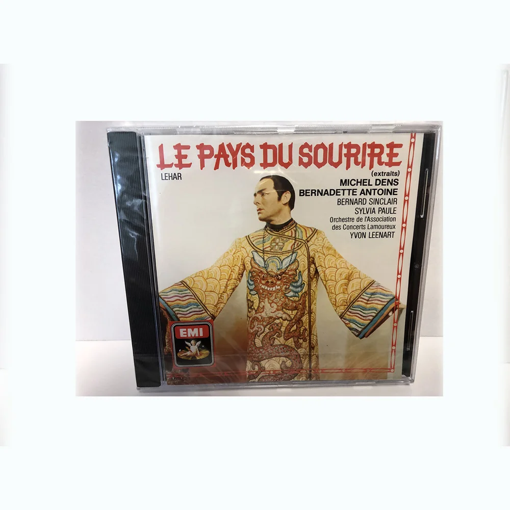 The Romantic music CD of Lehar, Das Land del Lachelns excerpts from the operetta (Sung in French) Bro No. 104344