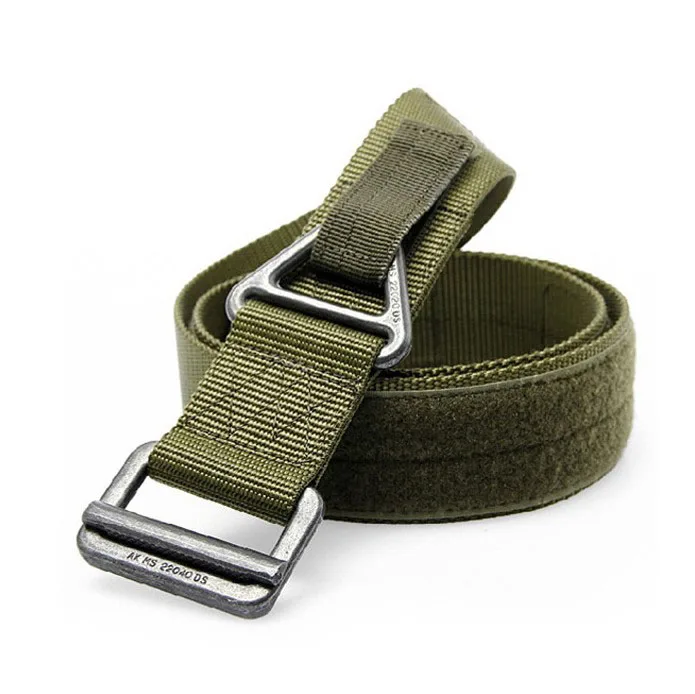 Customized Tactical Riggers Belt Stiffened 2 Ply Nylon Gun Belt for Concealed Carry, EDC, Law Enforcement, First Responders