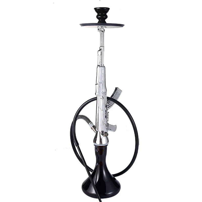 Wholesale AK 47 shisha hookah set Modern Unique Designer Shisha Hookah smoking sets Resin Sheesha