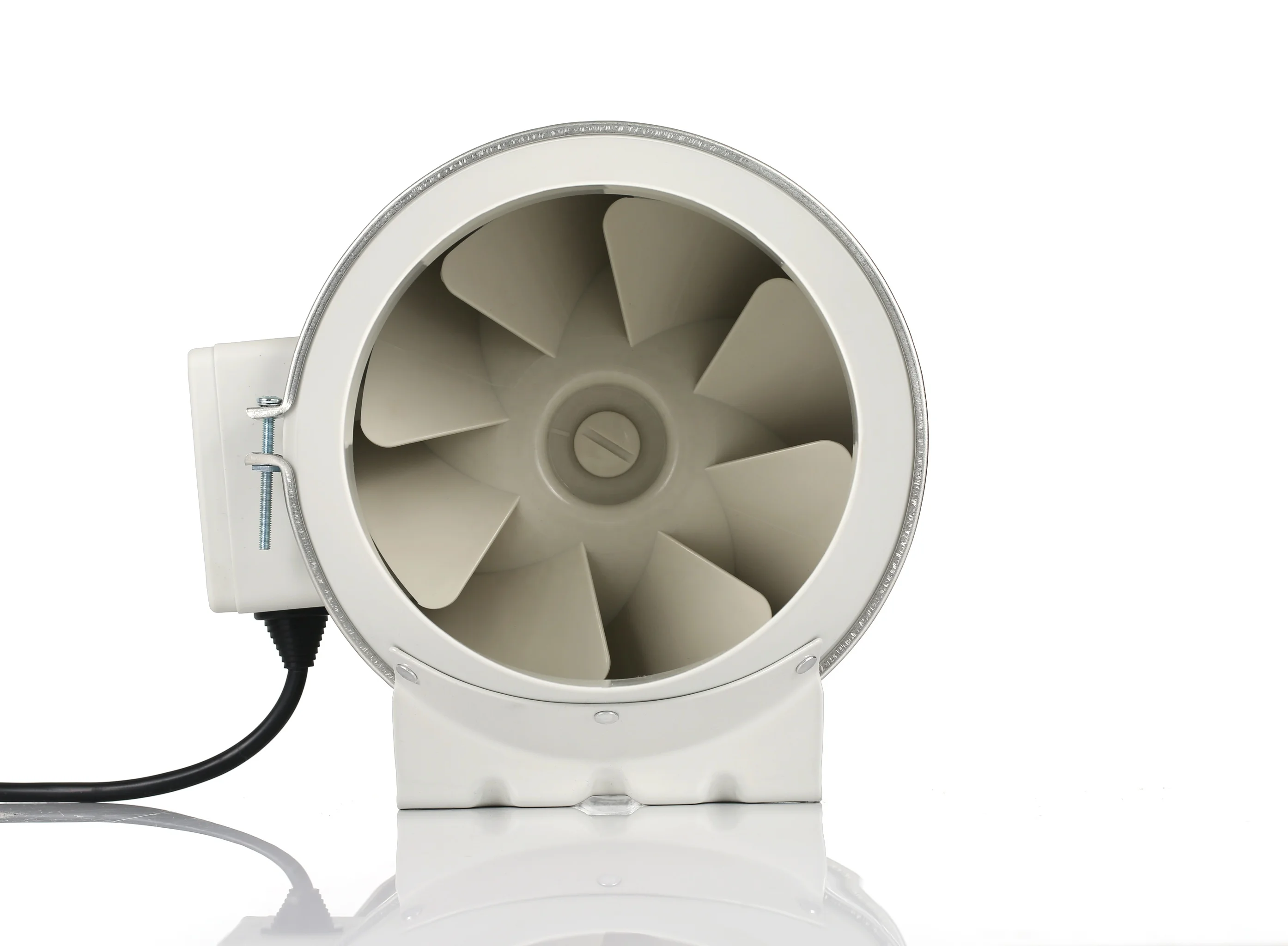 200mm in line duct fan direct supplied by shenzhen manufacturer