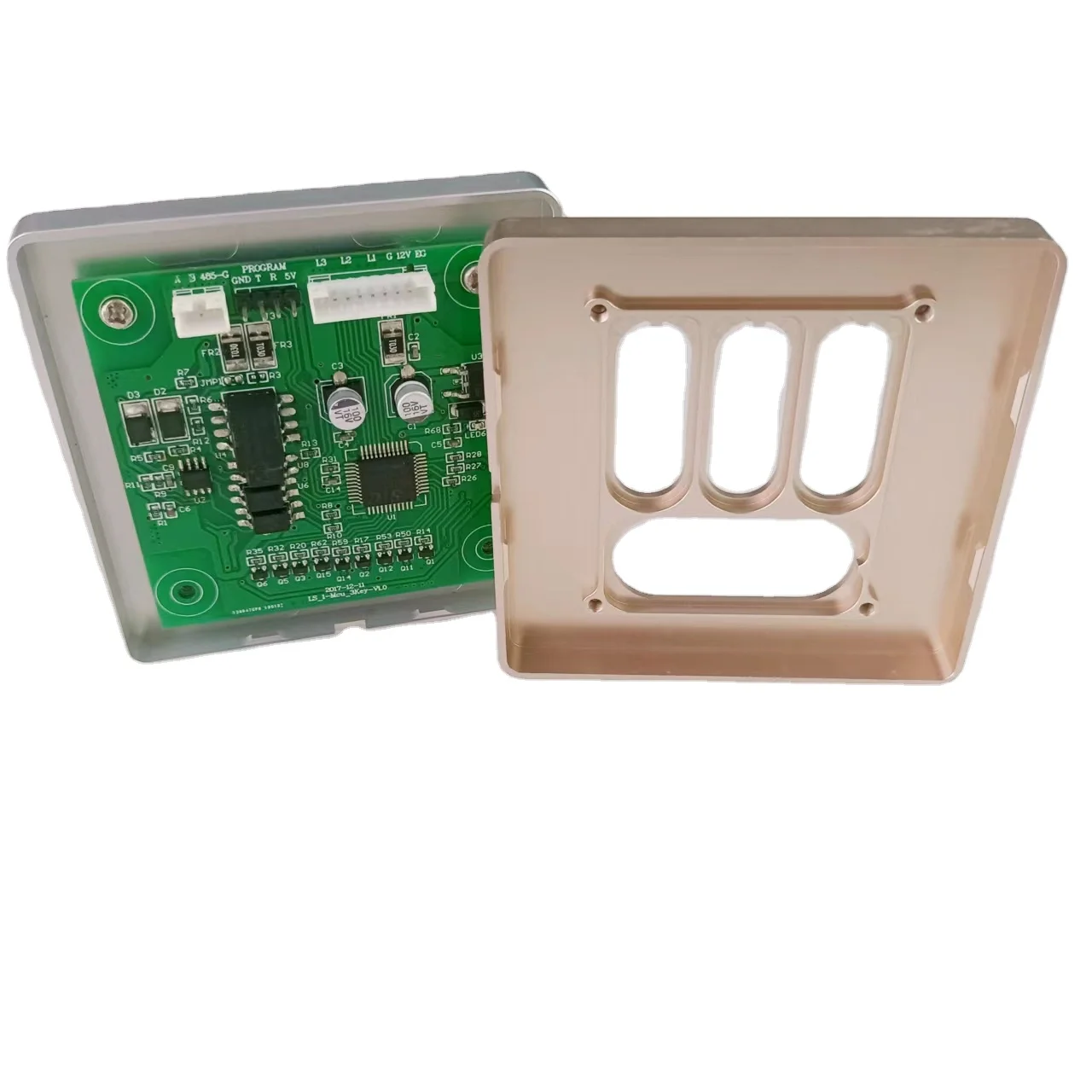 Customized 68 Keys CNC Machining Aluminum Case Part Plate Type C PCB Stabilizers Mechanical Keyboard DIY Kit