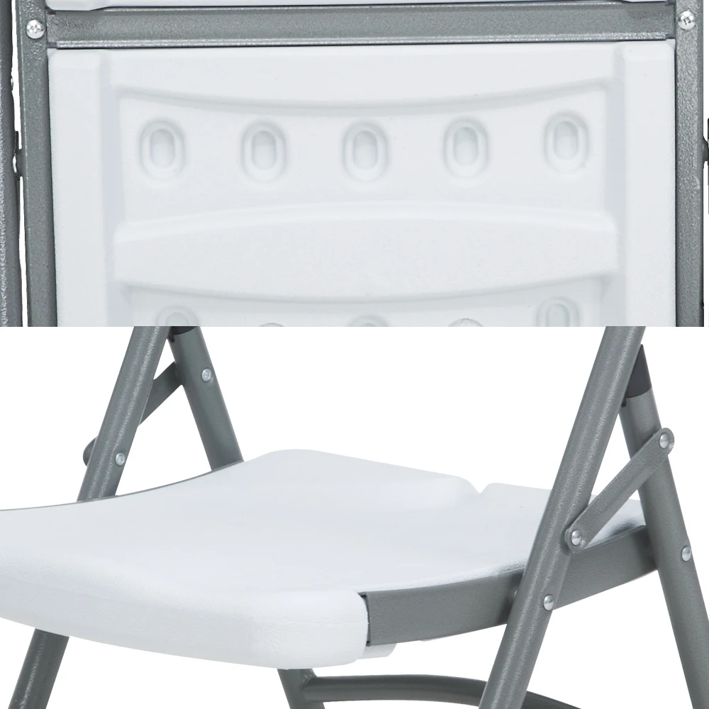 High quality portable white outdoor Used Wedding resin plastic folding chair folded for events parties party chairs and tables