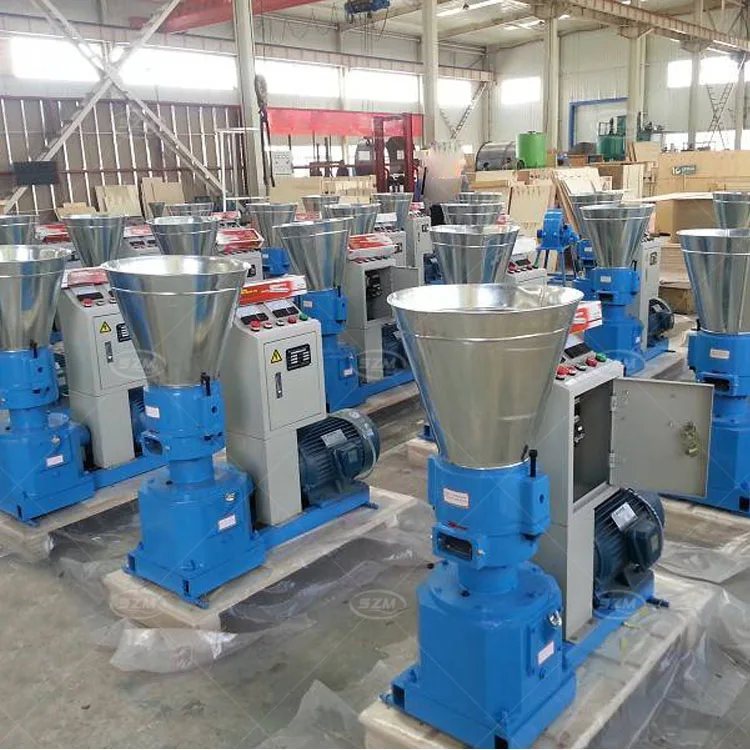 1-20t/h Peanut Shell Chips Grass Biomass Sawdust Organic Fertilizer Biomass Pellet Making Machine