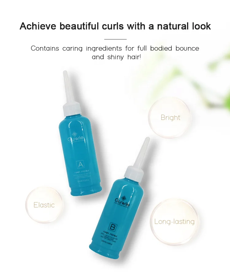 Professional Salon Use Ammonia Free Korea Curly Perm Lotions Liquid Hair Relaxer