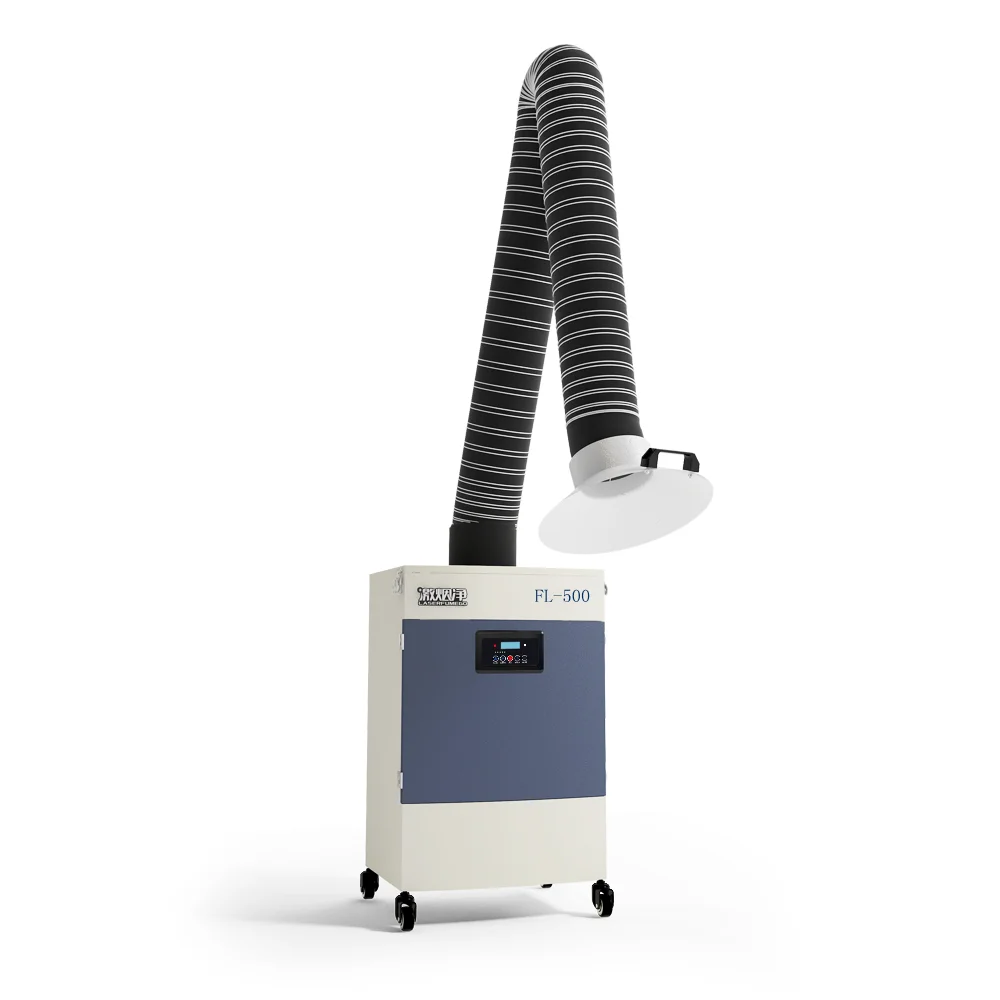 
Mobile 330 W High Air Flow Laser Soldering Welding Smoke Purifier With 3 Layers Of Filter 