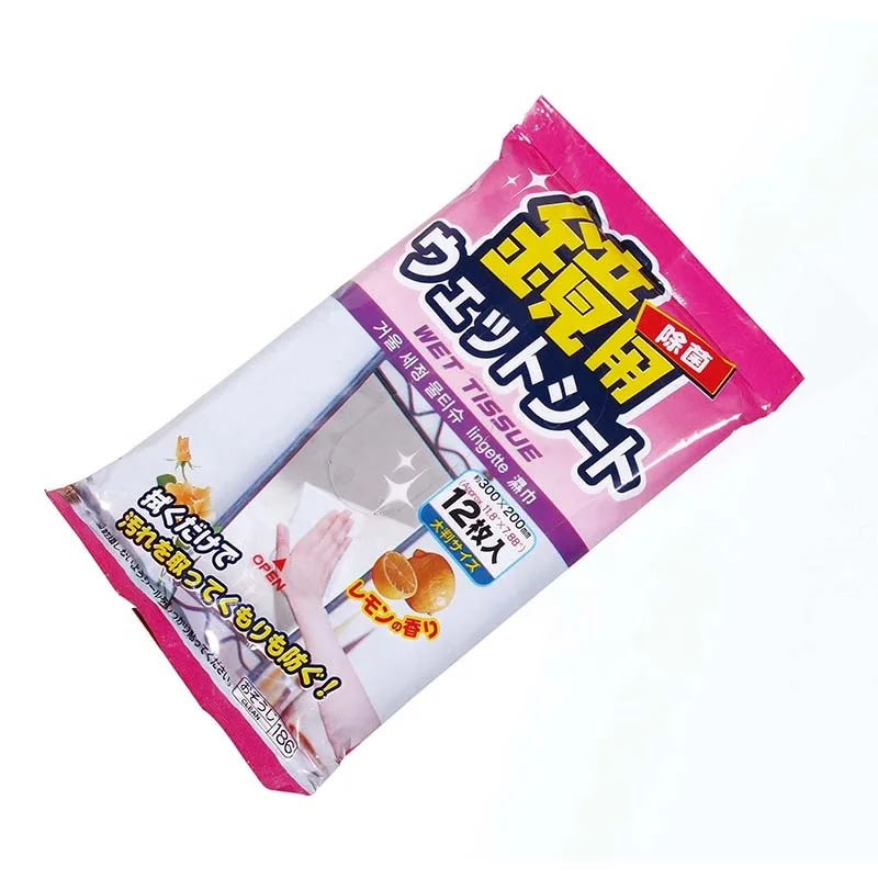 Hot-sale disposable cleanroom cleaning wet wipe factory floor cleaning wet wipes