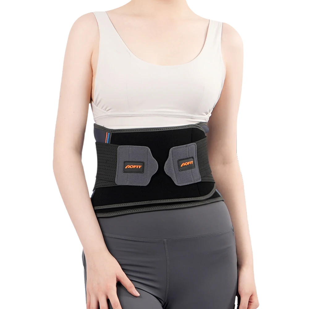 Professional Safety Elastic Nylon Double Pull Breathable Brace Pad Lumbar Belt Durable Waist Protection Support