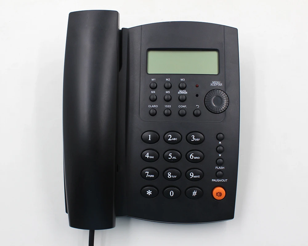 CFH Customized Logo Simple Caller ID Phone Desktop and wall mount Landline Telephone Telset For home office