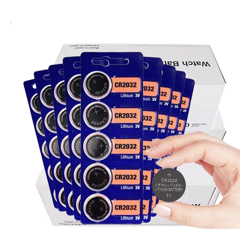OEM Primary Coin Battery Button Cell 3v Lithium Battery CR2032 CR2450 for Electronics for Smart Watch Power Tools