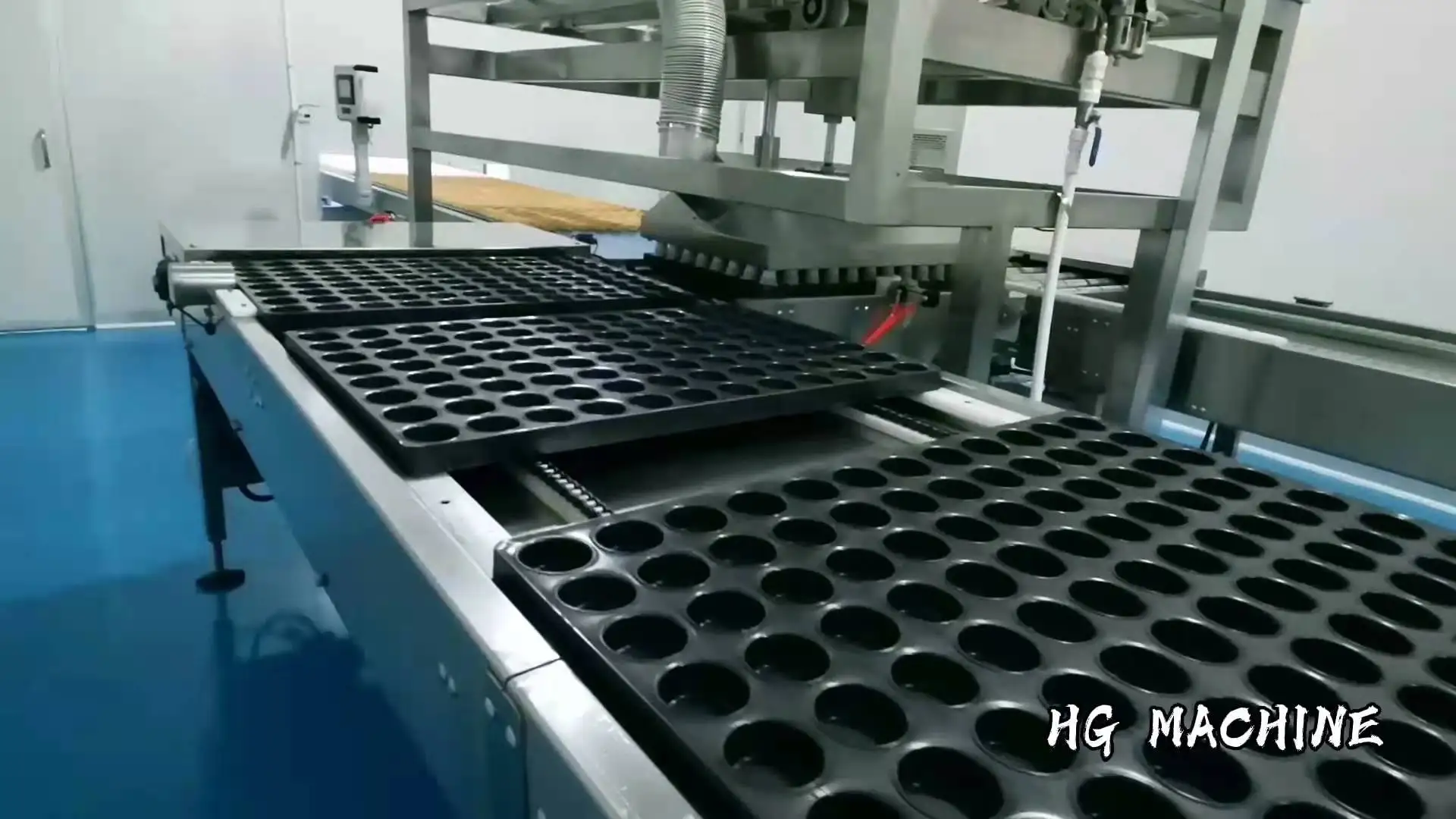 High Productivity Automatic Cup Cake  Custard Cake Making Machine With Factory Price