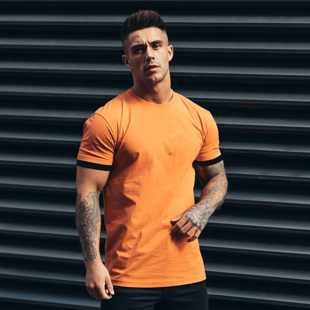 Spring Wholesale 100% Cotton Men High Quality T shirts Fashion Cheap Plain Blank T shirts 2021