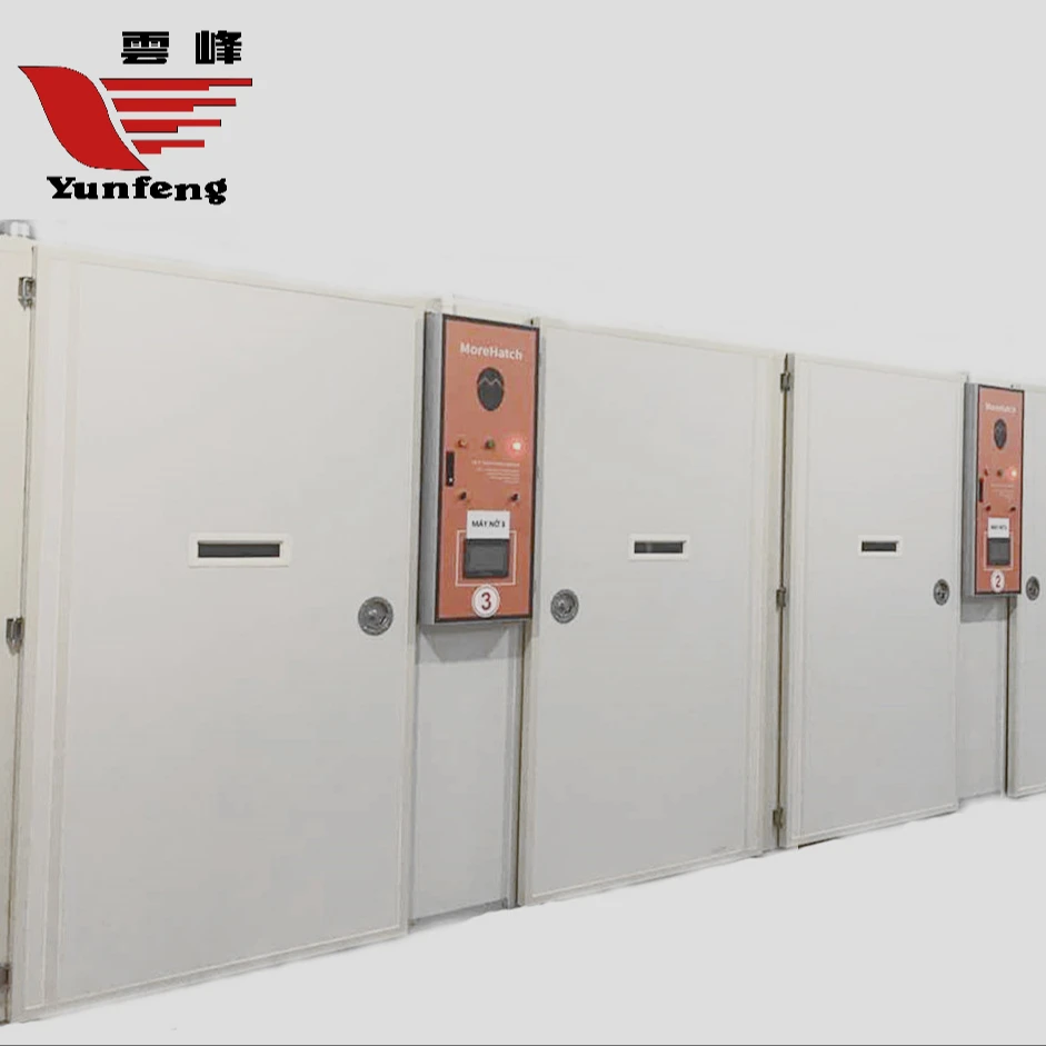 Yunfeng YFDC-192CS chicken duck goose egg Hatching Incubator capacity 19200pcs eggs automatic single stage electric hatcher