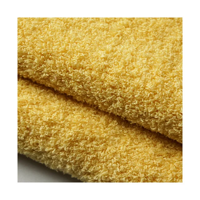 RL 260gsm sherpa shu velveteen cotton like velvet fabric wholesale
