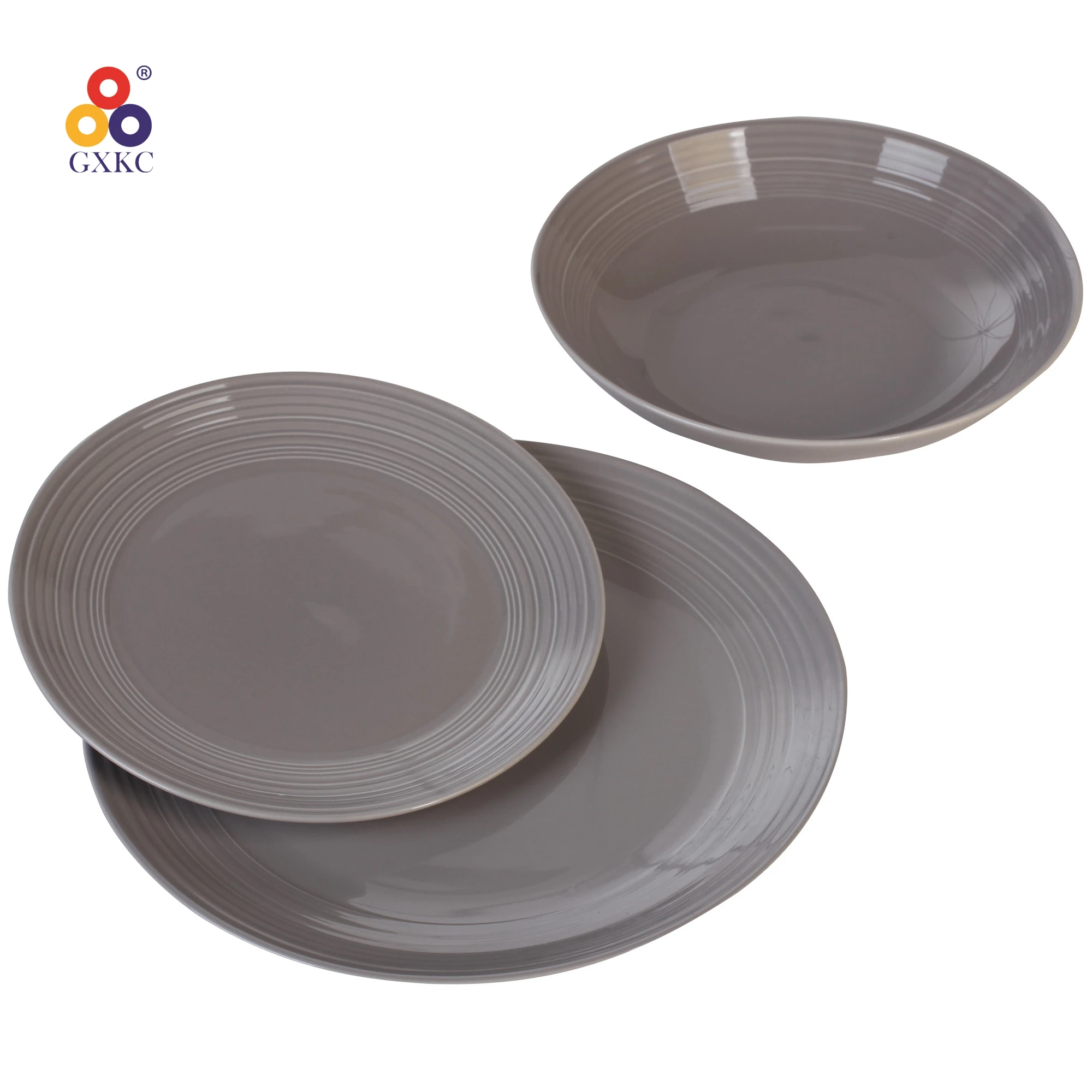 Керамическая фарфоровая тарелка GuangXi SanHuan GXKC