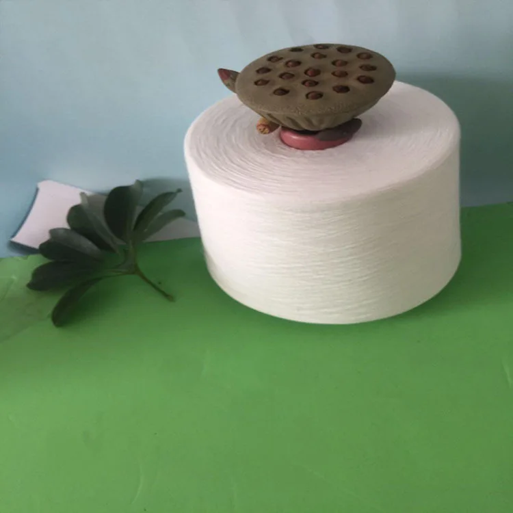 China manufacturer eco-friendly natural cotton bamboo gray yarn for weaving