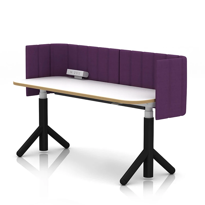 Electric Stand Up Desk Frame Lifting Sit Stand Mobile Desk Table Single Motor Height Adjustable Standing Desk