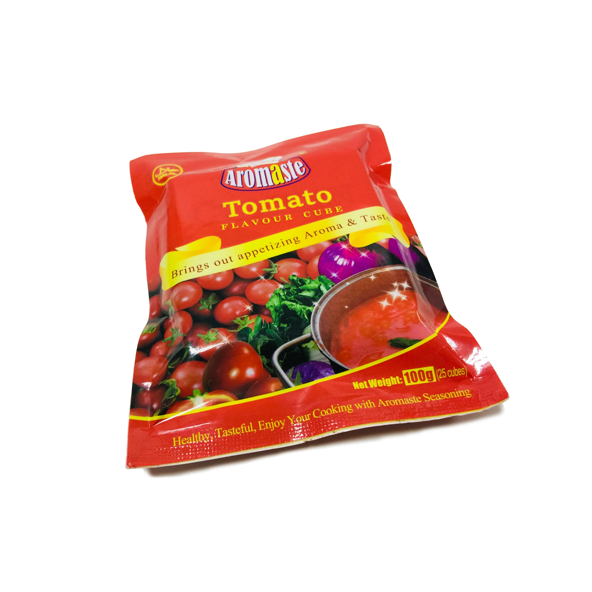 African Food 4g/10g/11g Tomato Flavour Bouillon Seasoning Stock Cube For Soup/Stew
