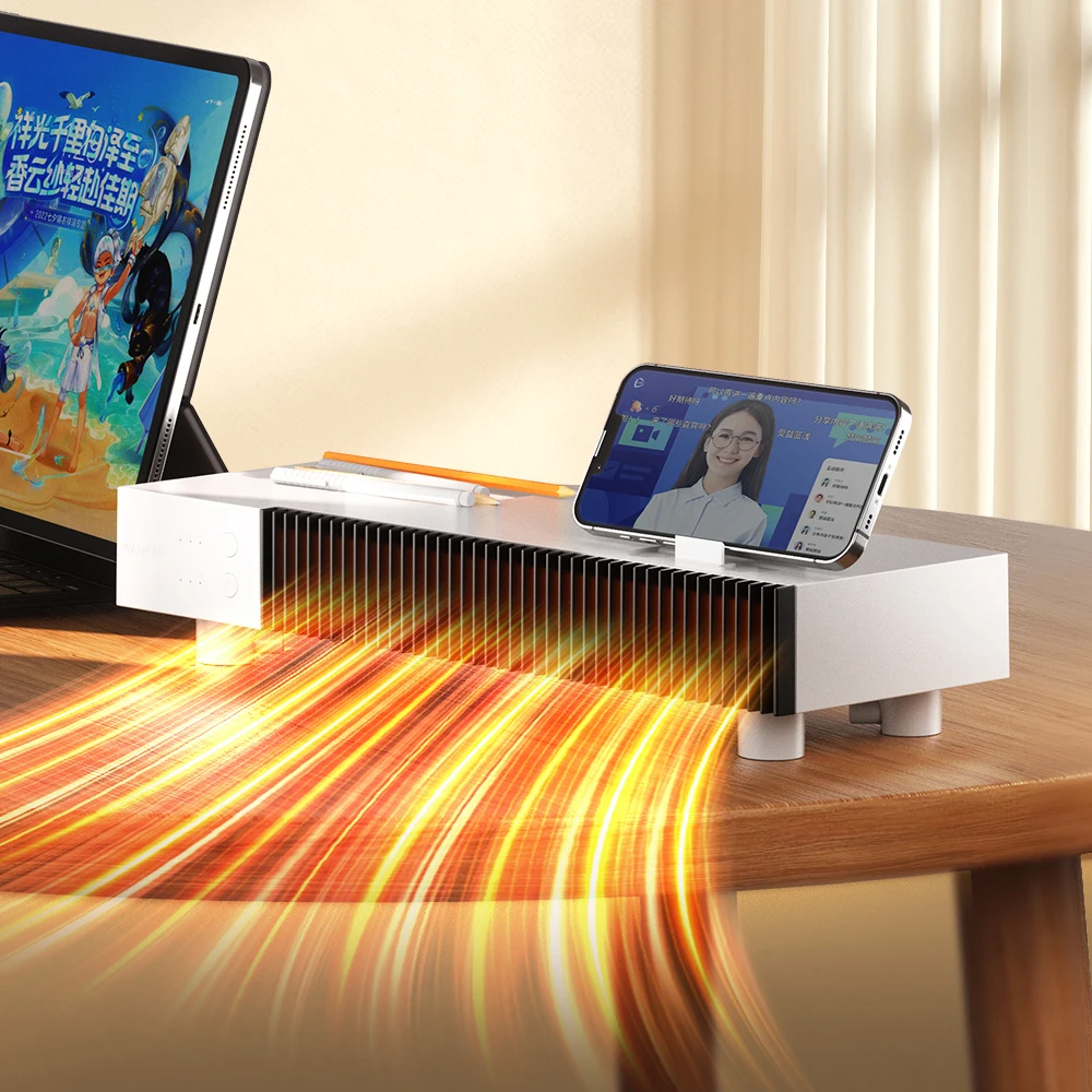 IMYCOO Custom Wholesale Portable Electric Mini Winter Warmer Heater Hot Sales PTC Infrared Heater Fan For Home Office Room