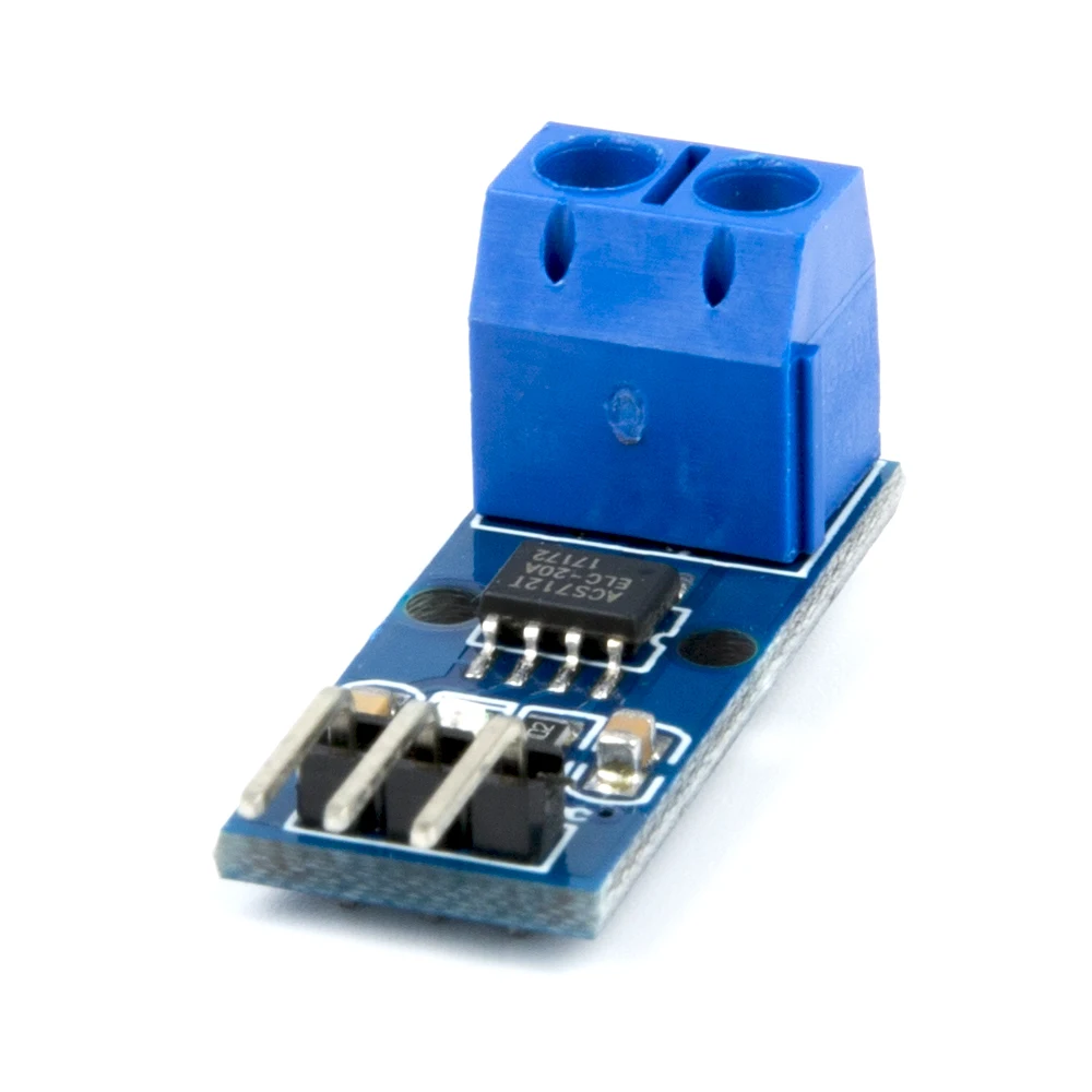 Hall Sensor 20A Range ACS712 ELC-20A Module Current Sensor Module( Bend Needle)