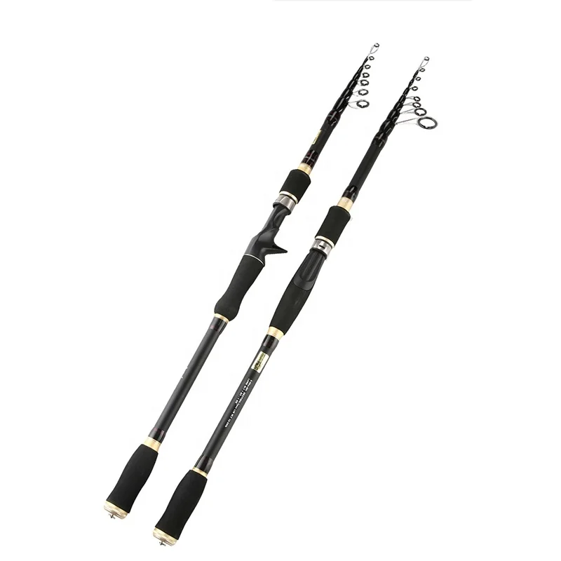 FJORD  Good Quality 1.8m/2.1m/2.4m/2.7m/3.0m/3.6m Customized Strong 6 Sections Carbon Fishing Rod