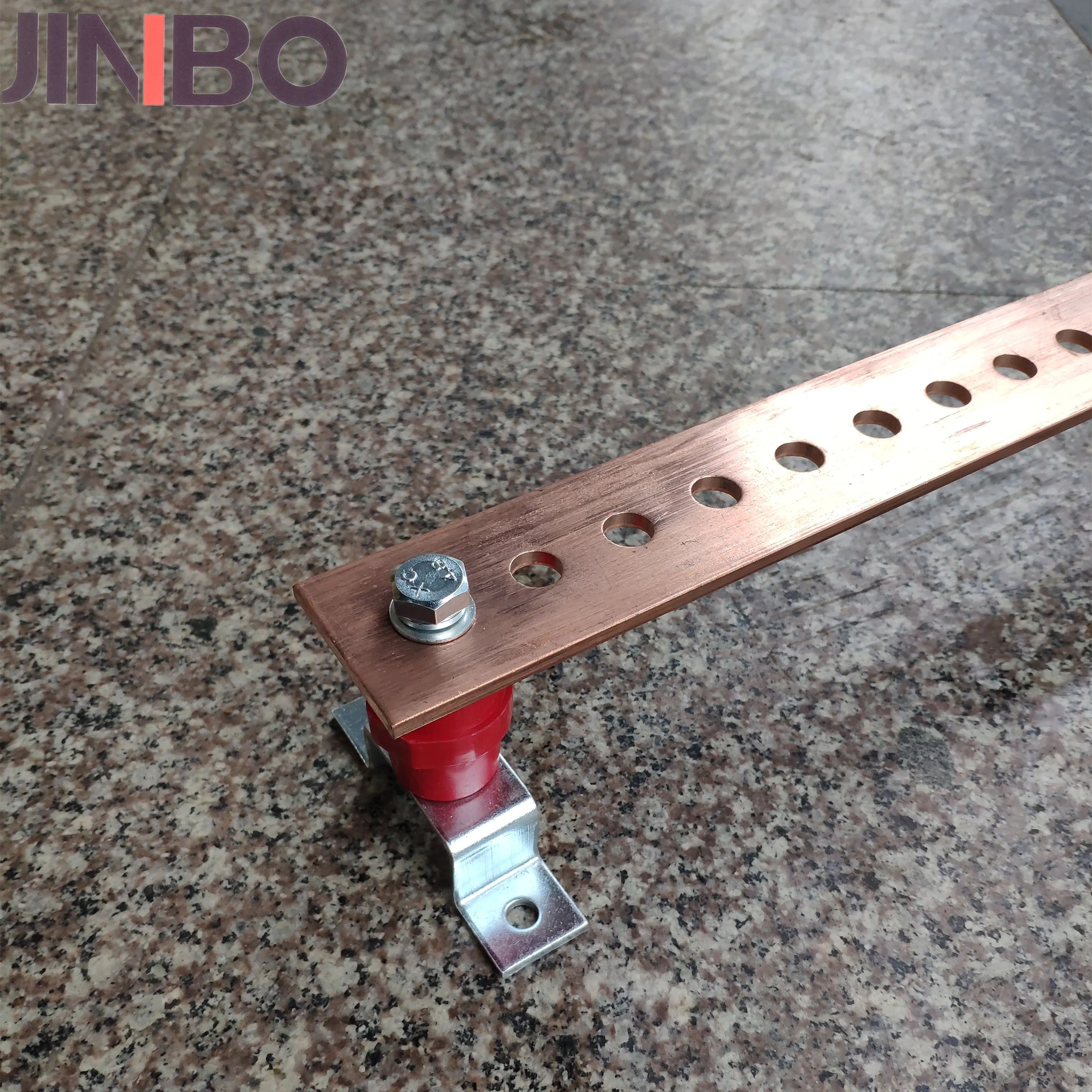 Electrical Material Copper Busbar Connector for Grounding