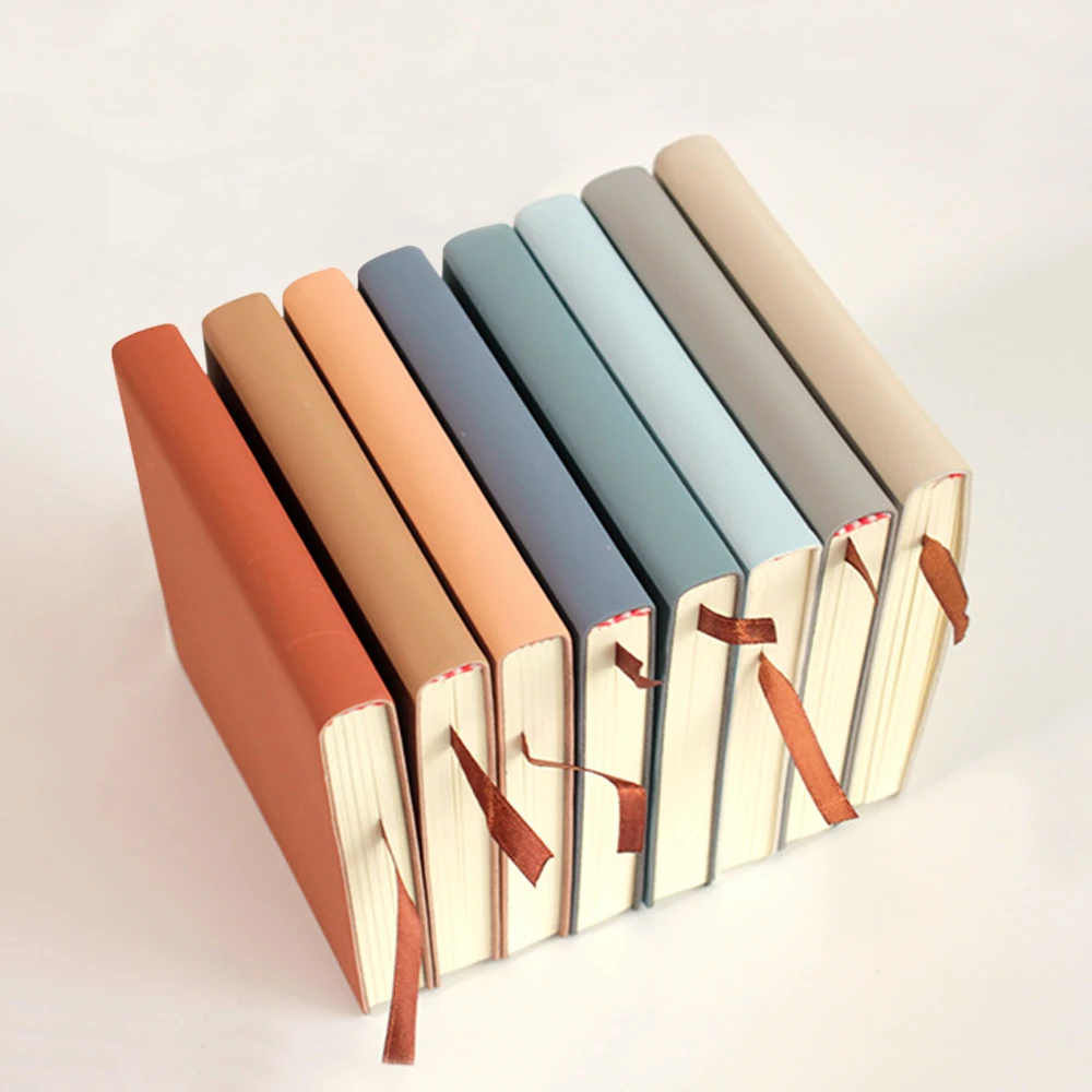 2025 Customized PU leather Notebook recycled paper photo album Planner Journal New Arrival Logo Notebook