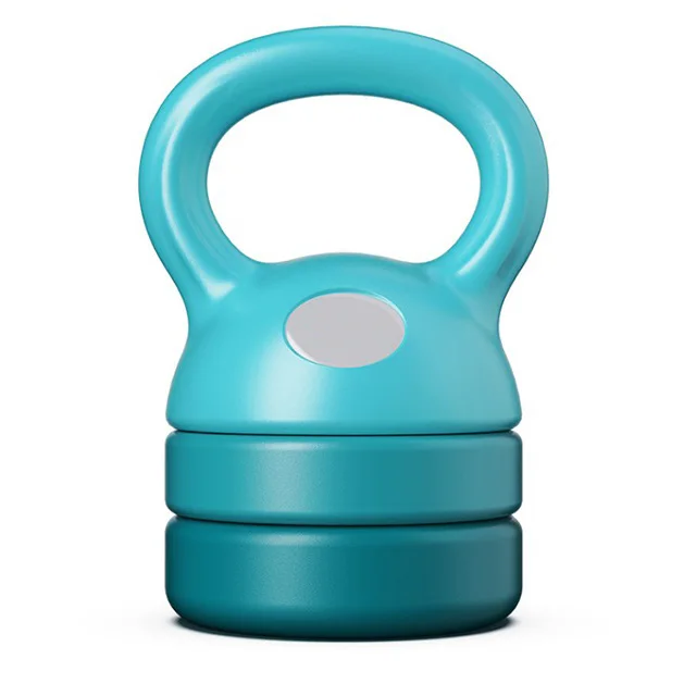 32Kg Adjustable Portable Grip Vinyl Coated Kettlebell With Handle