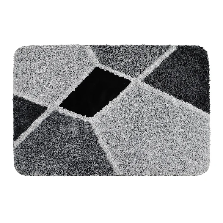 Cotton Water Absorbing Bathroom Rug Set Baby Bath Anti-slip Mat