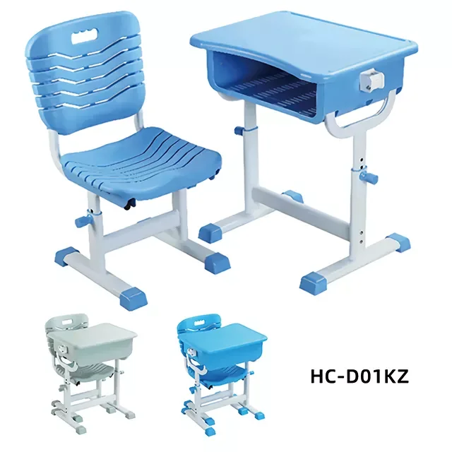 Classroom Furniture Student Single Desk And Table Chair, Study Table And Chair Set School Furniture
