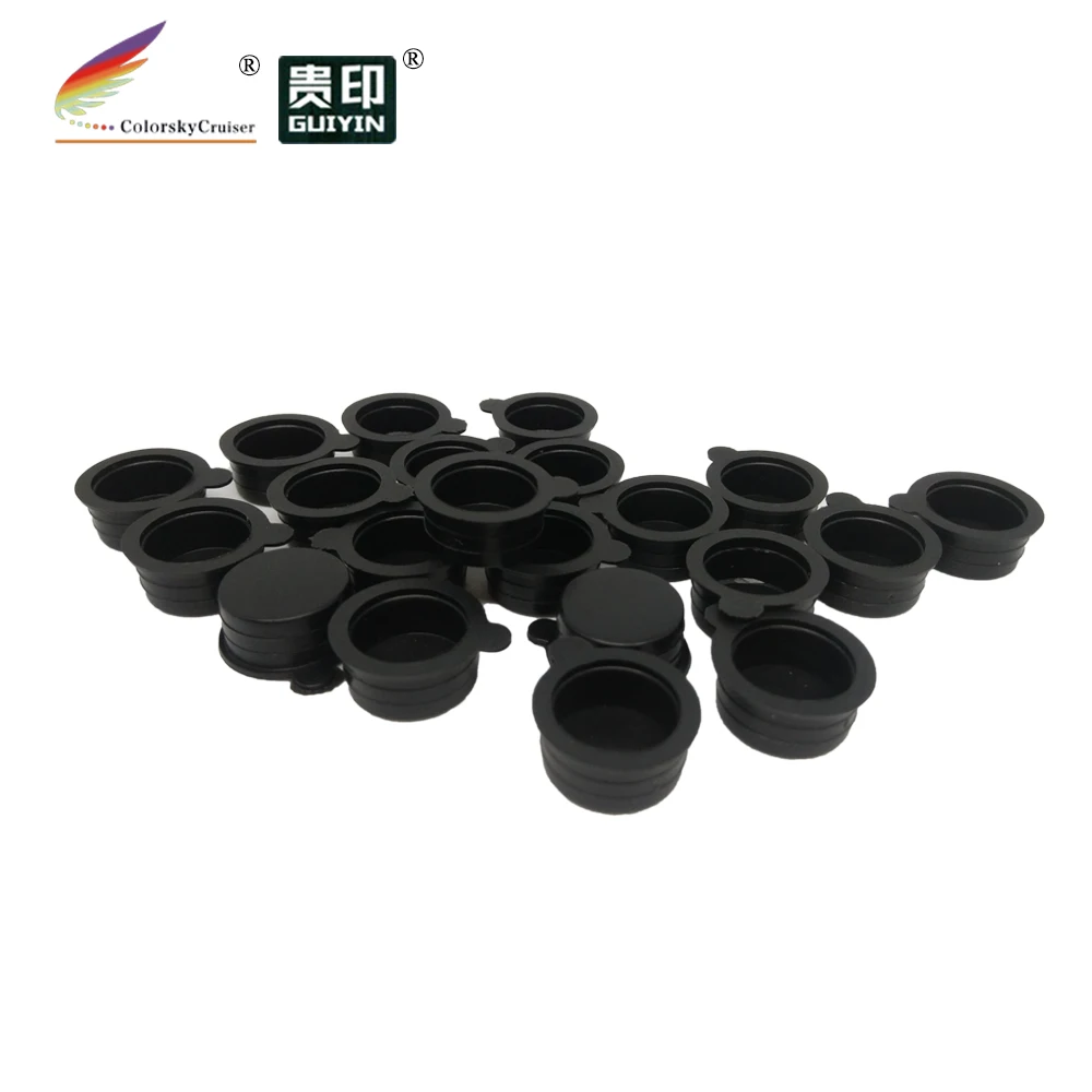 (ACC-CAP14) 14mm diameter plastic toner cartridge hopper cap cover for samsung for brother for HP for canon for dell 100pcs/lot
