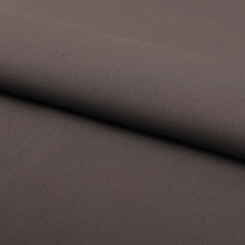 32s140d nylon cotton spandex double twill plain dyed suit fabric